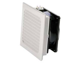  ventilatore con filtro, Apertura: B: 125 mm, H: 125 mm, RAL 7032, IP54, flusso di aria: 63 m3/h, Ue AC: 230 V 