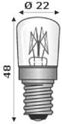 LAMPADA E14 24V 25W 22X48 RINF.