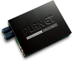 Planet FT-801 convertitore multimediale di rete 100 Mbit/s 1310 nm Modalità multipla, Modalità singola Nero