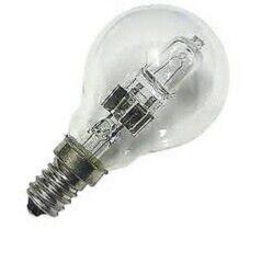 Lampadina alogena E14 230V Sfera 18W