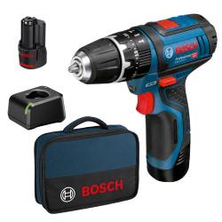 BOSCH-B 12V TRAPANO GSB12 V-15 C/2 BATT.2,0Ah