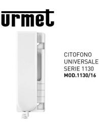 CITOFONO BIANCO UNIVERSALE 1130/16 URMET 4+N