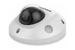 Mini dome di rete da 1/2.8", Fisso 1920x1080, 60fps, 2.8mm, Audio/Allarme, IP66, bianco