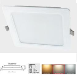 FARO LED QUADRATO 18W 230V 4000K