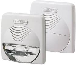 WAVE-WS BENTEL ALLARME ANTIFURTO SIRENA DA INTERNO 12V BIANCA CON LUCE STROBOSCOPICA