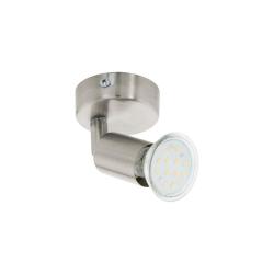 EGLO SPOT BUZZ-LED A PARETE PER INTERNO GU10 3W 3000K CROMO