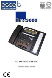 TELEFONO POSTO OPERATORE TIME3000