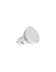 Lampadina LED GU10 7W Luce calda Beghelli 56857, Resa 70W, 600 Lumen, 3000°K, Apertura luce 100°, A++