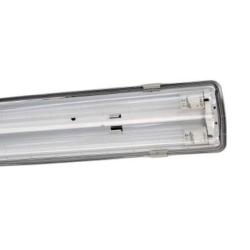 PLAF.IP 65 2X12W LED (2X36) C/TUBI LE COMPRESI