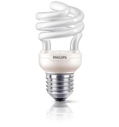 PHILIPS TORNADO LAMPADINA A RISPARMIO ENERGETICO T2 12W 827 E27 220-240V 8000H BIANCO CALDO