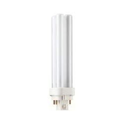 PHILIPS LAMPADA FLUORESCENTE COMPATTA 4PIN G24Q-2 18W LUCE CALDA PLC18834P