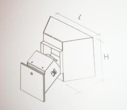 Cassaforma per cartongesso per serie 45-90