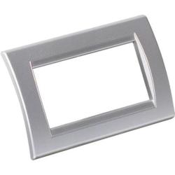 INTERLINK PLACCA CURVA 4P ALiving LightUMINIO