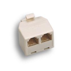 SPINA/PRESA 2 LINEE IN 1 PLUG RJ11    AV