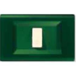 PLACCA IN ABS SERIE CLIK 2 FORO VER