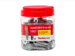 BARATTOLO FISCHER TASSELLI SB 9/4 CON VITE (125PZ)