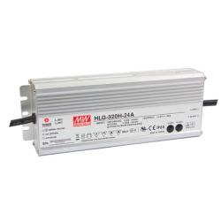 HLG-320H-24A Alimentatore/driver per LED regolabile a corrente/tensione costante da 320 W IP65 