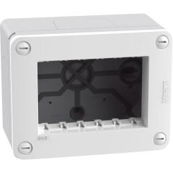 MatixGO - scatola IP40 3 MODULI BIANCO