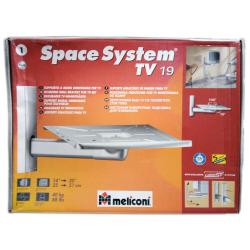 SPACE SYSTEM TV 19 SUPPORTO A MURO ORIENTABILE PER TV PLATINO