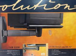 SUPPORTO PER TV A PARETE 51-63 CM 20-25" NERO