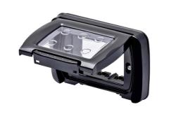 PLACCA STAGNA - AUTOPORTANTE - 3 POSTI - NERO TONER - SYSTEM