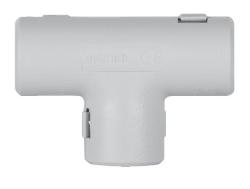 GIUNTO A T ISPEZIONABILE RK - IP40 - DIAMETRO 32MM - GRIGIO RAL7035