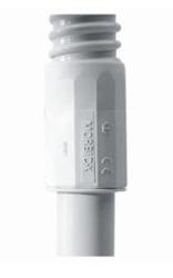 RACCORDO TUBO-GUAINA MORBIDX - IP65 - HALOGEN FREE - DIAMETRO 16MM - GRIGIO RAL7035