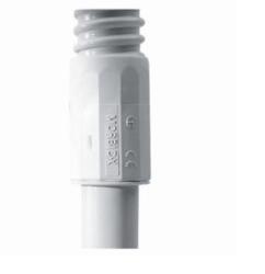 RACCORDO TUBO-GUAINA MORBIDX - IP65 - HALOGEN FREE - DIAMETRO 25MM - GRIGIO RAL7035