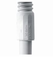 RACCORDO TUBO-GUAINA MORBIDX - IP65 - HALOGEN FREE - DIAMETRO 32MM - GRIGIO RAL7035