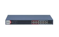 Switch smart Managed Hikvision 16 porte 100Mbps POE DS-3E1318P-EI - 301802304