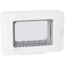 Placca stagna IP55 Bticino MatixGO 3 moduli bianca 28603W