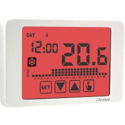 VEMER CRONOTERMOSTATO CHRONOS 230 TOUCH SCREEN BIANCO VE453700