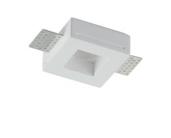 FARETTO DAINCASSO MINI BIANCO QUADRATO 1XGU10 7X7X3CM INC-MINI-Q1