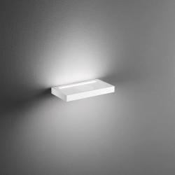 Applique Contemporaneo Floor Alluminio Bianco Led 18W con caricatore wireless integrato