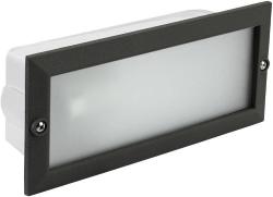 SEGNAPASSO DA INCASSO PER ESTERNO RETTANGOLARE LEDS-C4 05-8961-05 B8-HERCULES 1XE27