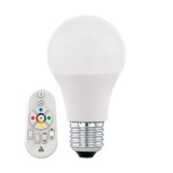 Lampadina Eglo-Connect RGB con telecomando E27 A60 9W 806lm – Eglo 11585